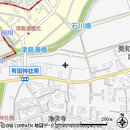 三重県伊勢市小俣町湯田周辺の地図