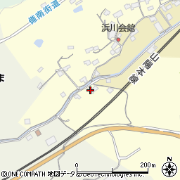 岡山県笠岡市大宜1795周辺の地図