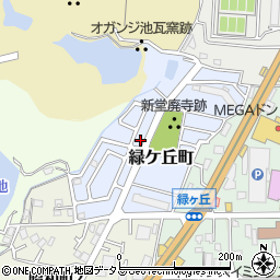 大阪府富田林市緑ケ丘町4-28周辺の地図