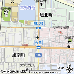 奈良県大和高田市旭南町3周辺の地図