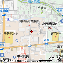 奈良県桜井市阿部505周辺の地図