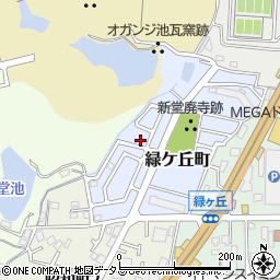 大阪府富田林市緑ケ丘町4-11周辺の地図