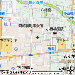 奈良県桜井市阿部505-1周辺の地図
