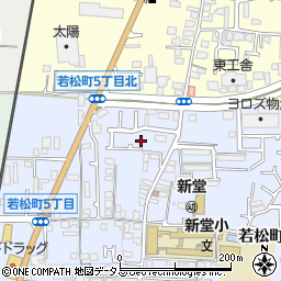 ビューティサロンカジワラ周辺の地図