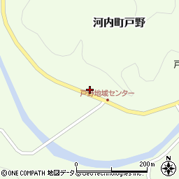 広島県東広島市河内町戸野954周辺の地図