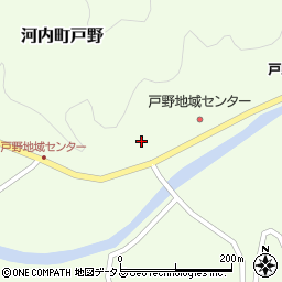 広島県東広島市河内町戸野756周辺の地図