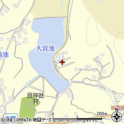 岡山県笠岡市大宜27周辺の地図