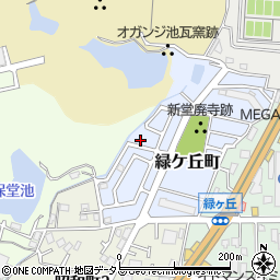 大阪府富田林市緑ケ丘町4-13周辺の地図