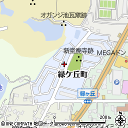 大阪府富田林市緑ケ丘町4-29周辺の地図