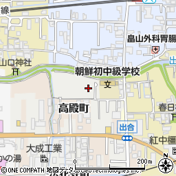 奈良県橿原市法花寺町74-5周辺の地図