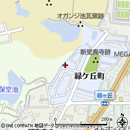 大阪府富田林市緑ケ丘町4-15周辺の地図