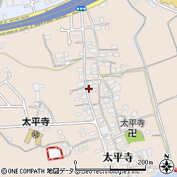 太平寺自治会周辺の地図