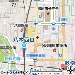 八木駅前商店街振興組合周辺の地図