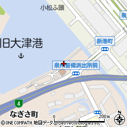 大阪府泉大津市なぎさ町9周辺の地図