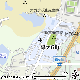 大阪府富田林市緑ケ丘町4-23周辺の地図