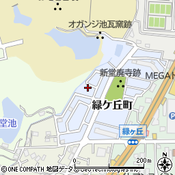 大阪府富田林市緑ケ丘町4-22周辺の地図