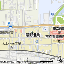 奈良県大和高田市礒野北町7周辺の地図