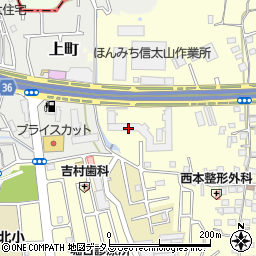 鶴山台アーバンコンフォート周辺の地図