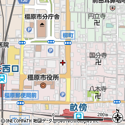 京都銀行橿原支店 ＡＴＭ周辺の地図
