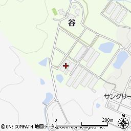 兵庫県淡路市谷139周辺の地図