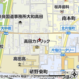 奈良県大和高田市大中南町5周辺の地図