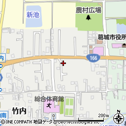 奈良県葛城市竹内324-7周辺の地図
