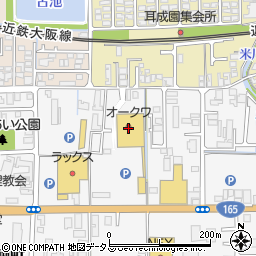 オークワ橿原醍醐店周辺の地図