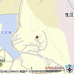 岡山県笠岡市大宜58周辺の地図