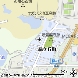 大阪府富田林市緑ケ丘町4-38周辺の地図