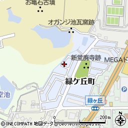 大阪府富田林市緑ケ丘町4-40周辺の地図