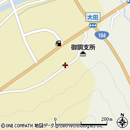 広島県尾道市御調町大田119-6周辺の地図