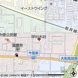 甲村木材株式会社周辺の地図