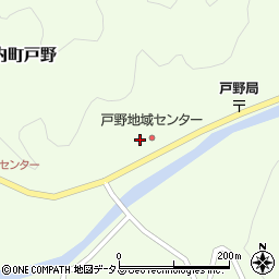 広島県東広島市河内町戸野752周辺の地図