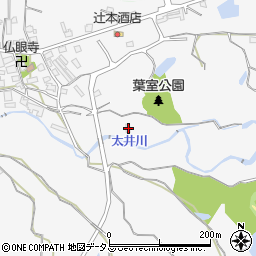 大阪府南河内郡太子町葉室983周辺の地図