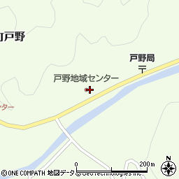 広島県東広島市河内町戸野738周辺の地図