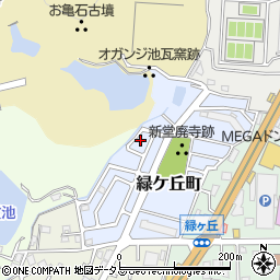 大阪府富田林市緑ケ丘町4-41周辺の地図