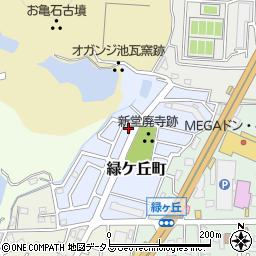 大阪府富田林市緑ケ丘町4-34周辺の地図