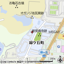 大阪府富田林市緑ケ丘町4-45周辺の地図