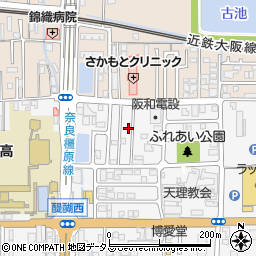 有限会社東阪アメニティ　奈良支店周辺の地図