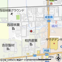 奈良県桜井市吉備585周辺の地図