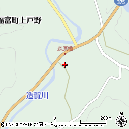 広島県東広島市福富町上戸野3854周辺の地図