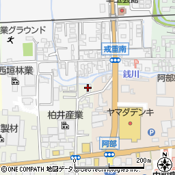 奈良県桜井市吉備584周辺の地図