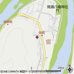 広島県広島市安佐北区安佐町筒瀬153周辺の地図