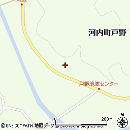 広島県東広島市河内町戸野963周辺の地図