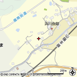 岡山県笠岡市大宜1829周辺の地図