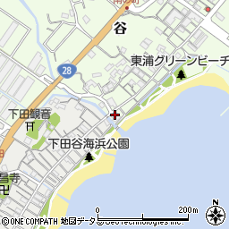 兵庫県淡路市谷2周辺の地図