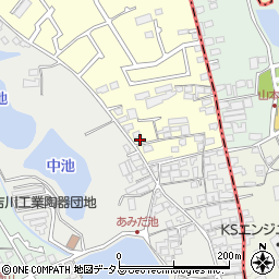 大阪府堺市中区福田141周辺の地図