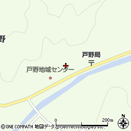 広島県東広島市河内町戸野740-1周辺の地図