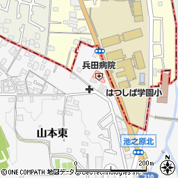 大阪府大阪狭山市山本東1周辺の地図