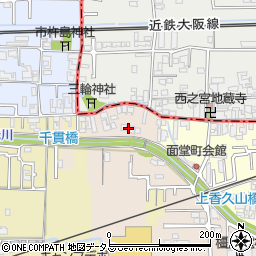 奈良県橿原市膳夫町604周辺の地図